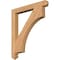 Ekena Millwork Westlake Arts & Crafts Smooth Bracket, Western Red Cedar, 3 1/2"W x 32"D x 36"H BKT04X32X36WTL03SWR - alternate 1